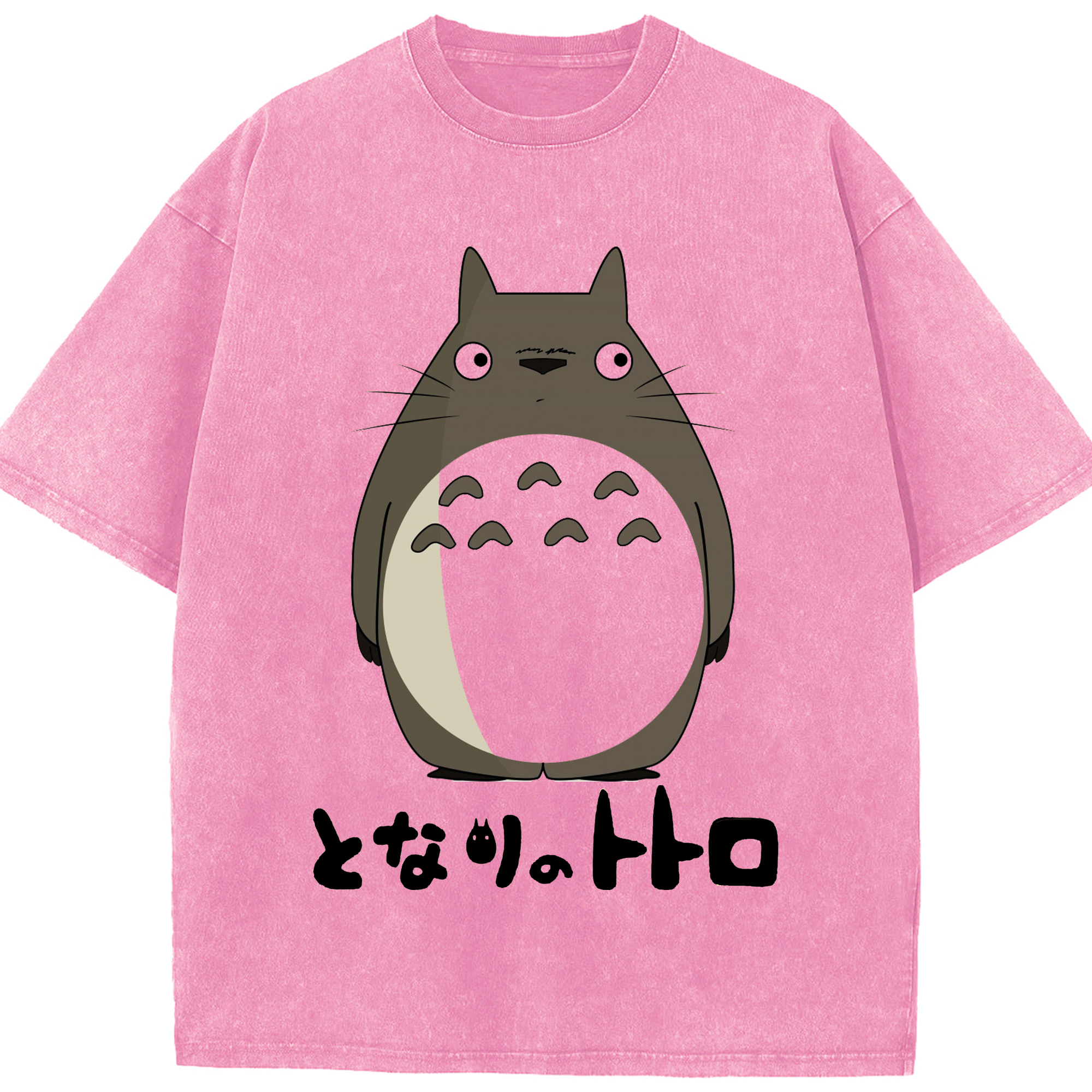 （画像用） となりのトトロ 草壁メイ 草壁サツキ My Neighbor Totoro Satsuki Kusakabe Mei Kusakabe 綿100% ヴィンテージ風 半袖Tシャツ（フロントプリント）